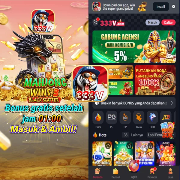 333V Bonus Member Baru 100%